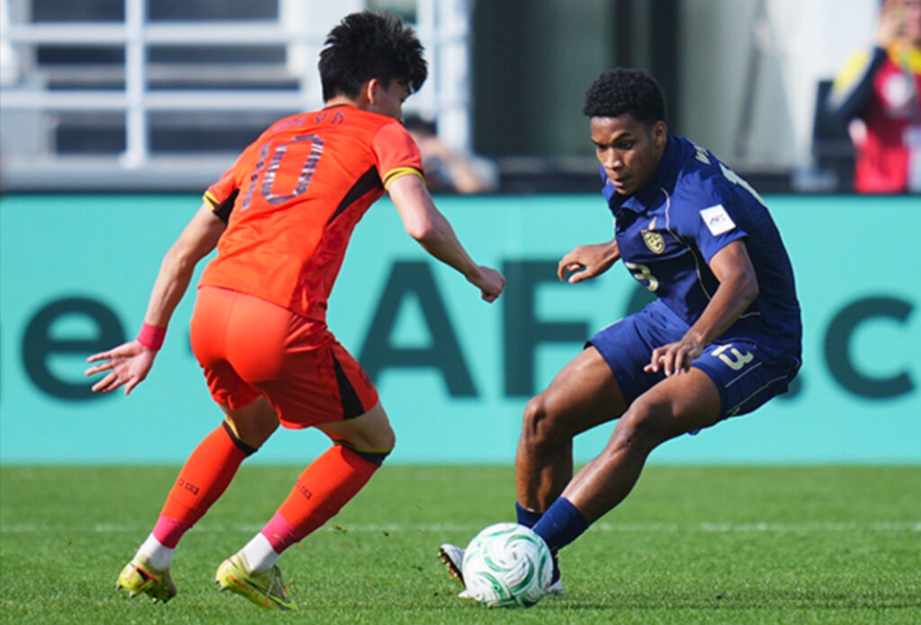U23 Thái Lan không thể đánh bại Trung Quốc ở trận hạ màn bảng D